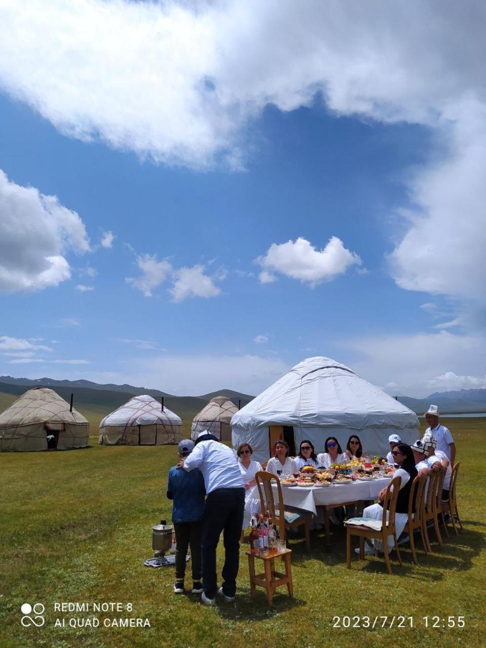 Zalkar Yurt Camp Otel Song-Kul Dış mekan fotoğraf