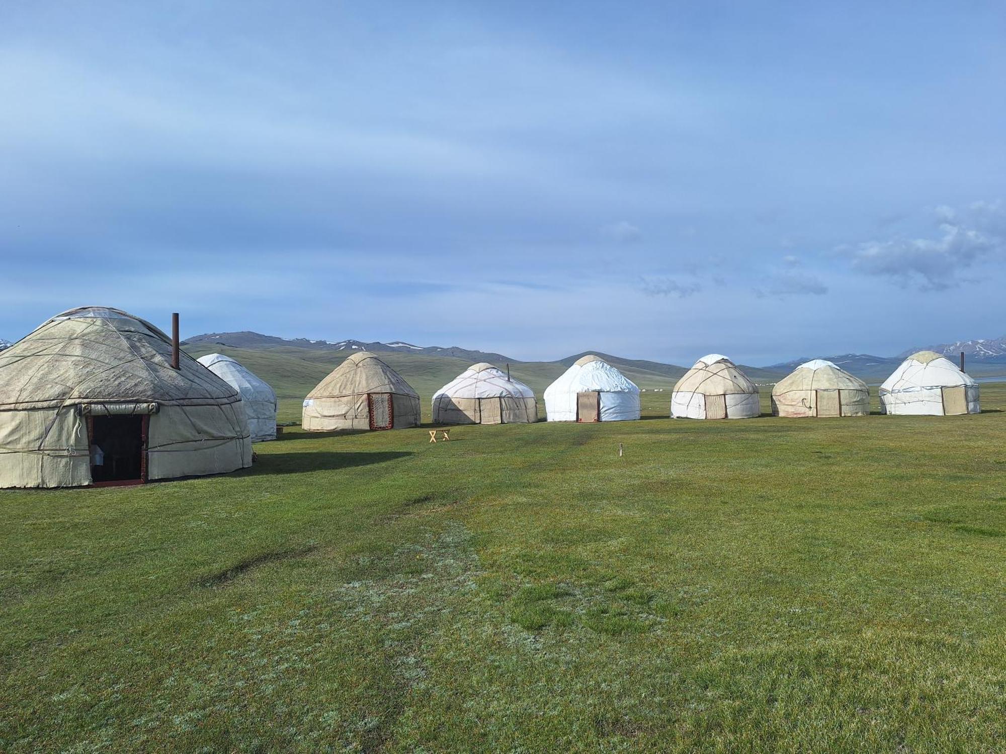 Zalkar Yurt Camp Otel Song-Kul Dış mekan fotoğraf