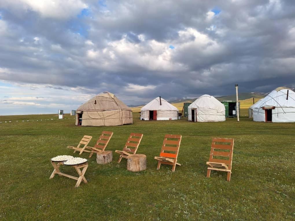 Zalkar Yurt Camp Otel Song-Kul Dış mekan fotoğraf