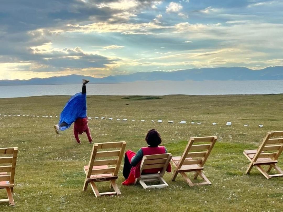 Zalkar Yurt Camp Otel Song-Kul Dış mekan fotoğraf