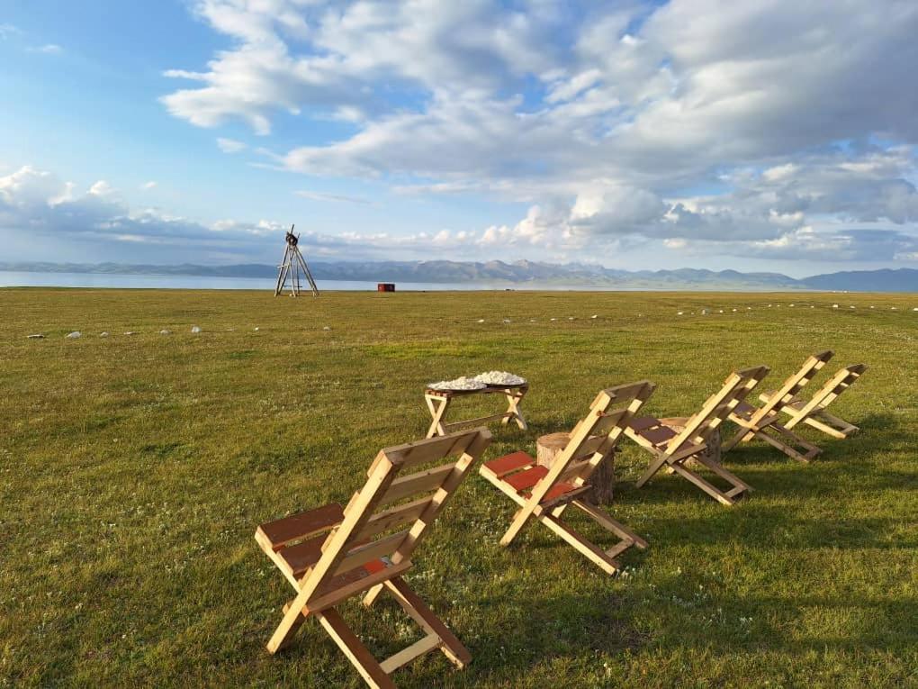 Zalkar Yurt Camp Otel Song-Kul Dış mekan fotoğraf