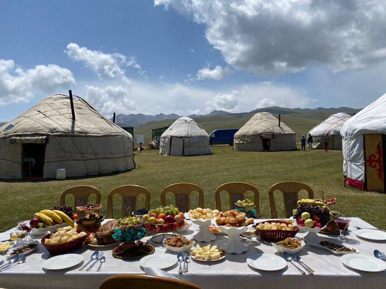 Zalkar Yurt Camp Otel Song-Kul Dış mekan fotoğraf