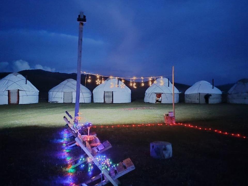 Zalkar Yurt Camp Otel Song-Kul Dış mekan fotoğraf