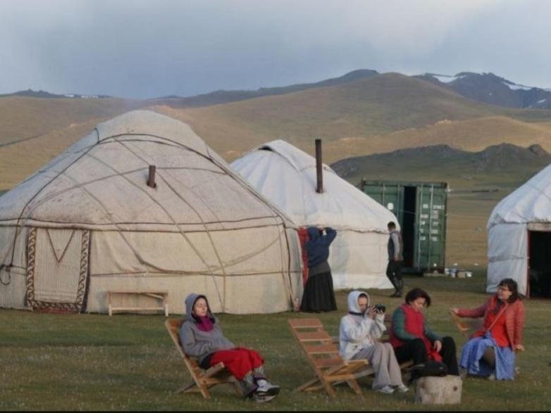 Zalkar Yurt Camp Otel Song-Kul Dış mekan fotoğraf