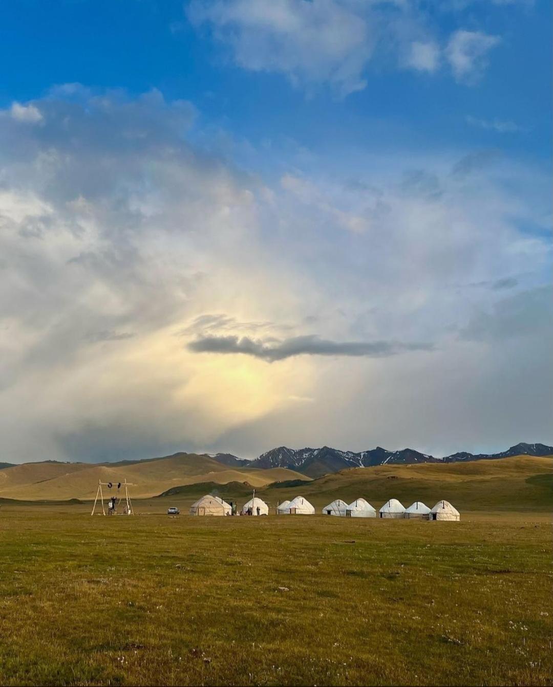 Zalkar Yurt Camp Otel Song-Kul Dış mekan fotoğraf