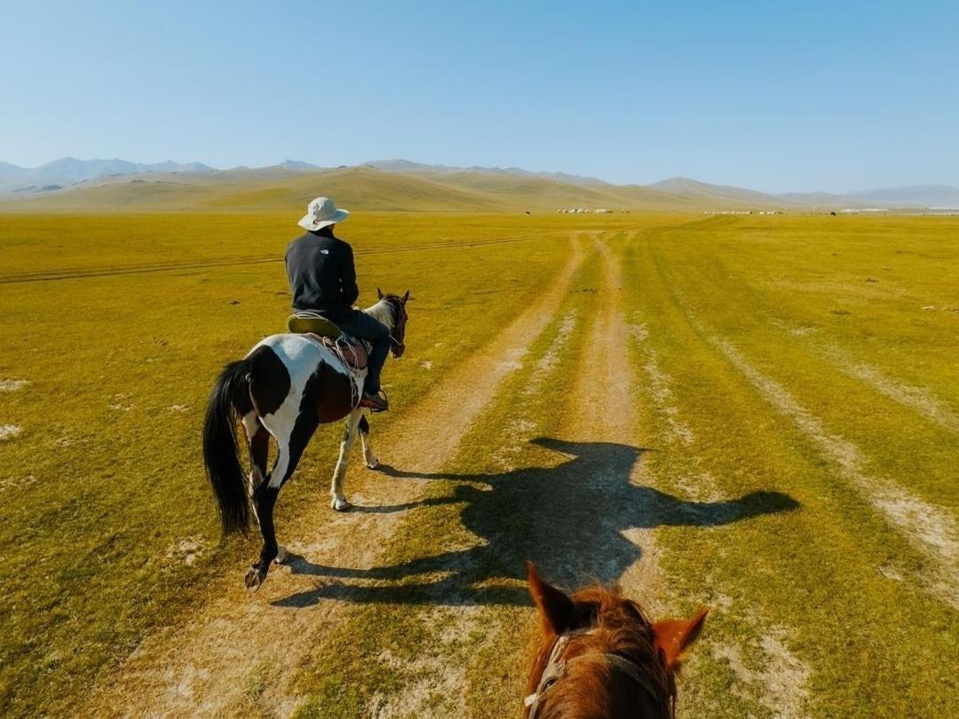 Zalkar Yurt Camp Otel Song-Kul Dış mekan fotoğraf