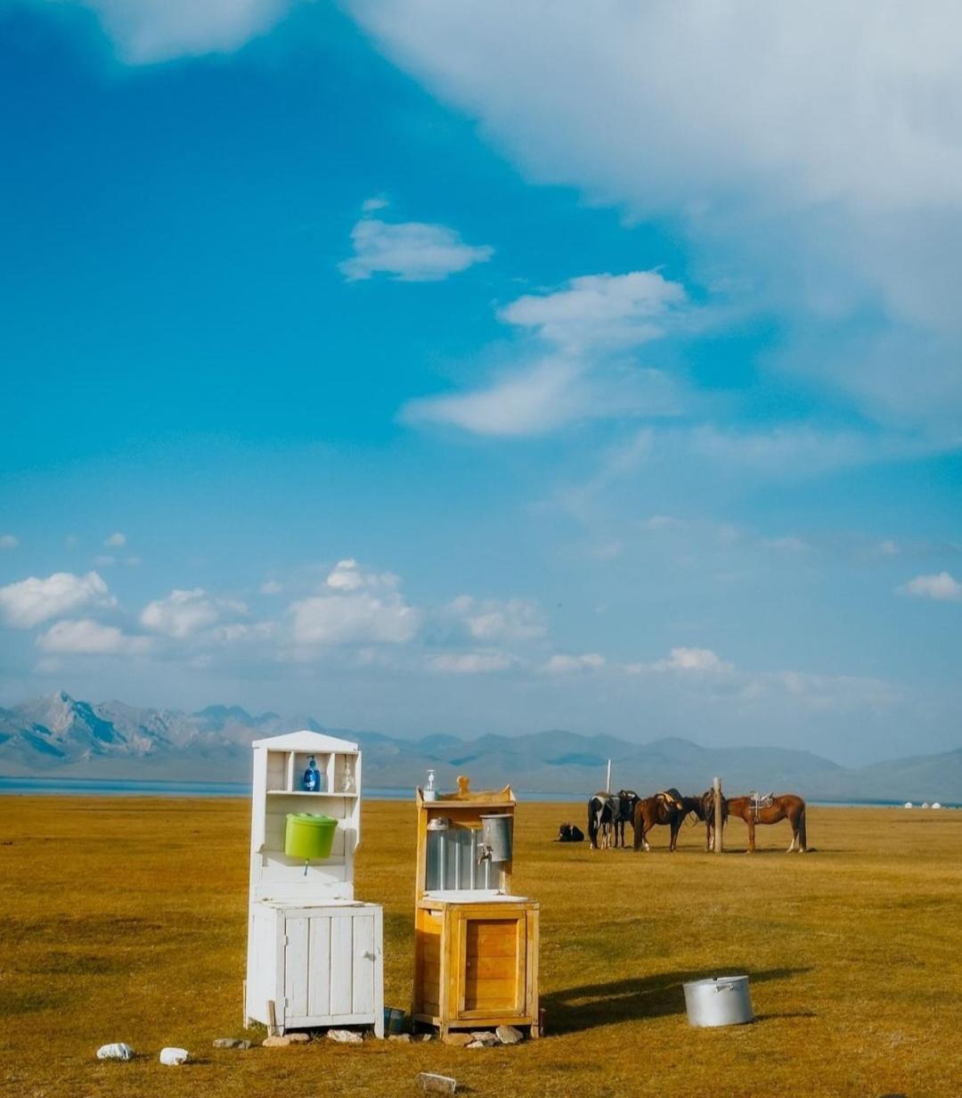 Zalkar Yurt Camp Otel Song-Kul Dış mekan fotoğraf