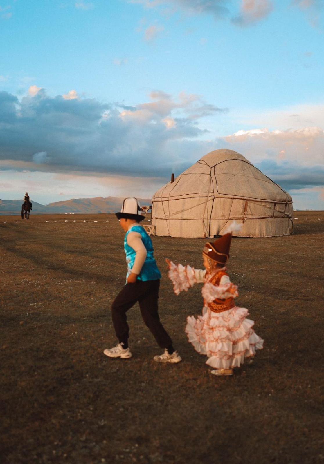 Zalkar Yurt Camp Otel Song-Kul Dış mekan fotoğraf